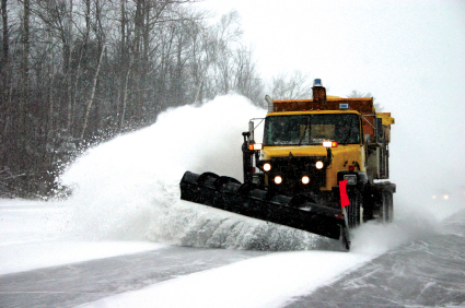 Snow Shovel Truck