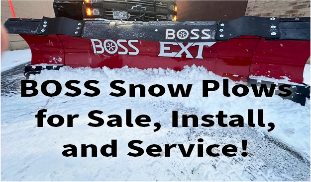 Boss Snow Plows for Sale, Install, and Service! 